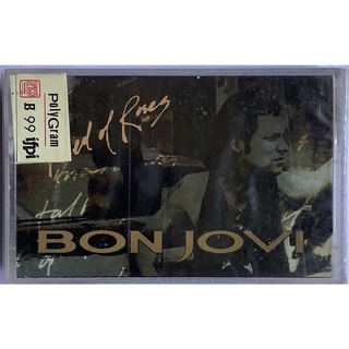 Cassette Tape เทปคาสเซ็ตเพลง Bon Jovi  - Bed Of Roses 4 Tracks Single ลิขสิทธิ์ ซีล