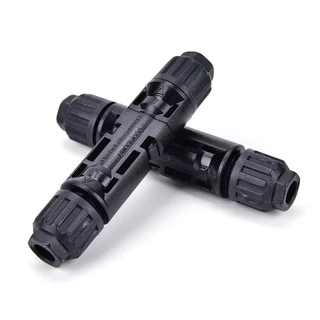 มีรับประกัน ขั้วต่อสายไฟแผงโซล่าร์เซลล์ MC4 CONNECTOR มีแกนล๊อคในตัว