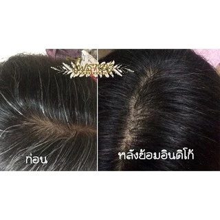 ชุดเฮนน่าออร์แกนิคผสมบำรุง 9 ชนิด และ อินดิโก้ออร์แกนิค รวม 200 กรัม | ไพรทอง