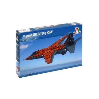 พลาสติก โมเดล ประกอบ ITALERI สเกล 1/72 JAGUAR Gr.3 "BIG CAT" Special Colors (1357)