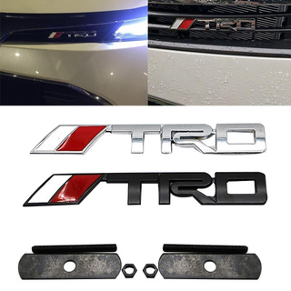 สติ๊กเกอร์โลโก้ 3D ลายตัวอักษร Trd สําหรับติดตกแต่งรถยนต์ Toyota Trd 1 ชิ้น