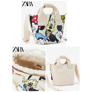 กระเป๋า ZARA CANVAS Mickey Mouse