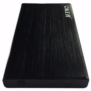 OKER BOX Hard Driveรุ่น ST-2513 USB 2.0 / 2.5" SATA รองรับได้ 3TBExternal Hard Drive Enclosure (black)#1600