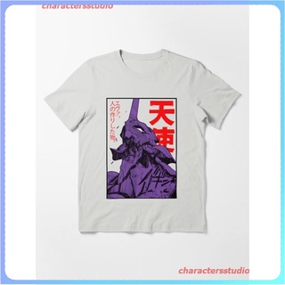 เสื้อยืด สินค้าเฉพาะจุด 2022 Evangelion Eva Essential T-Shirt เสื้อยืดพิมพ์ลายการ์ตูนมังงะ ดผ้าเด้ง คอกลม cotton