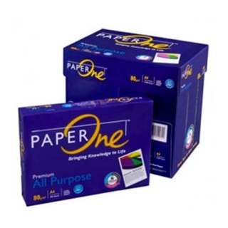 กระดาษถ่ายเอกสาร A4/80 G PaperOne