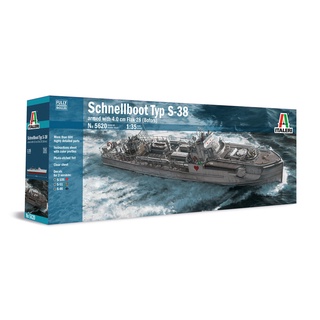 1/35 Schnell Boot Type S-38 Plastic model kit, Italeri #5620 can converted as R/C