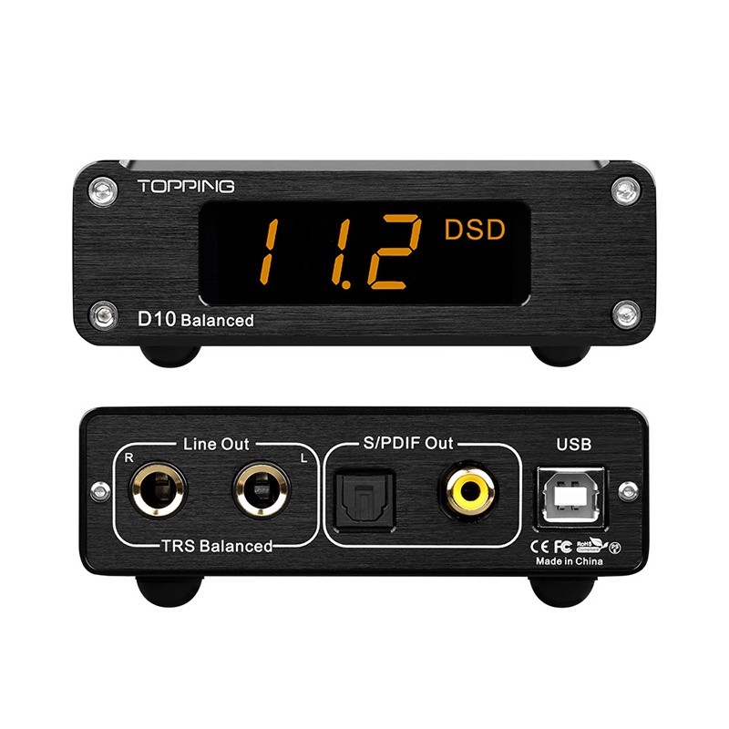 Topping D10B Balanced USB DAC ประกันศูนย์ไทย – โปรปัง