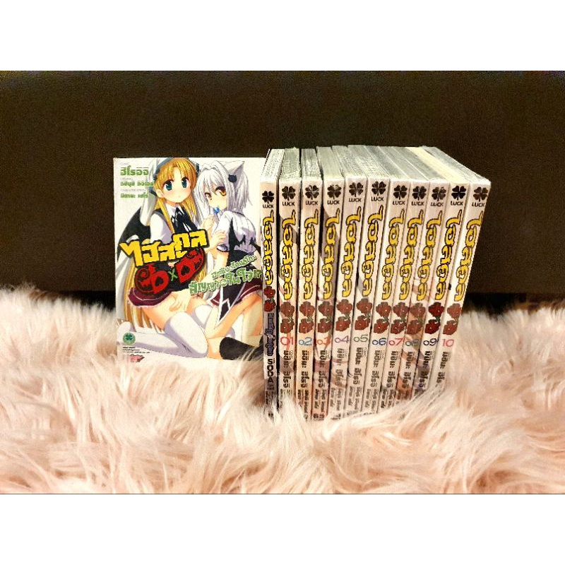 ไฮสคูล dxd (High School DxD) เล่ม 1-10 และภาคเสริม2เล่ม(ยกเซ็ท) และจอมมารต่างโลกกับนักอัญเชิญเล่ม 1-