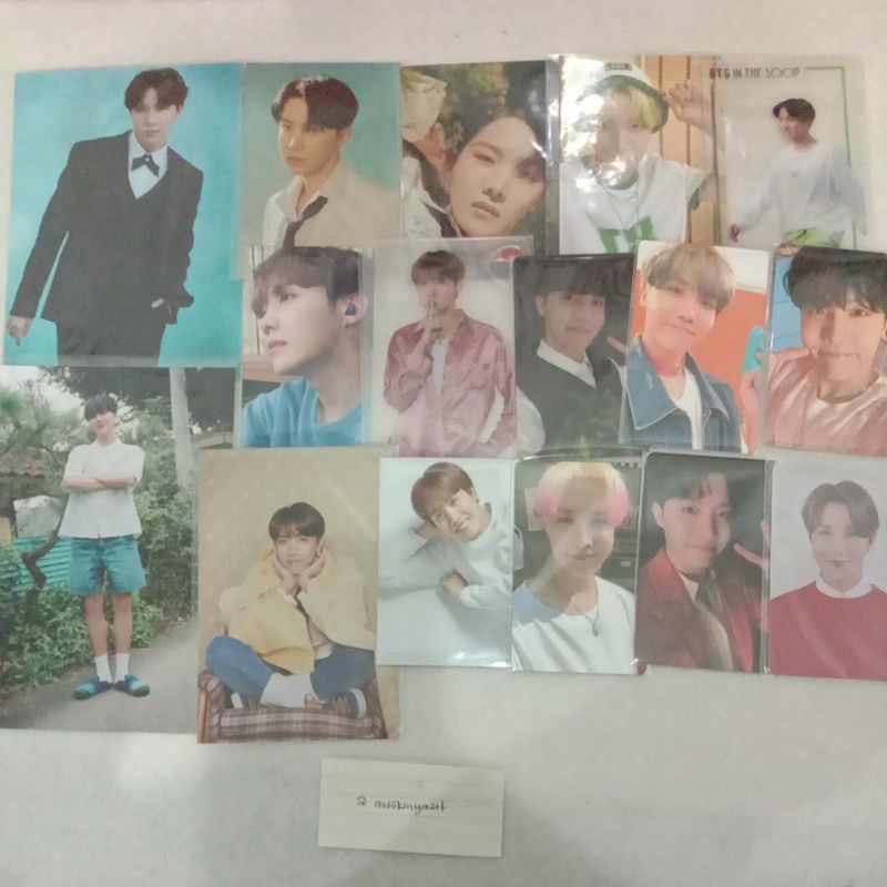 การ์ดรูปถ่ายอย่างเป็นทางการของ BTS JHOPE