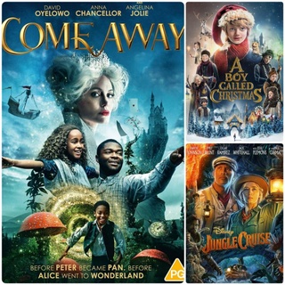 DVD หนังแฟนตาซี ☆Come Away☆Jungle Cruise☆A Boy Called Christmas มัดรวม 3 เรื่องดัง #หนังฝรั่ง #แพ็คสุดคุ้ม