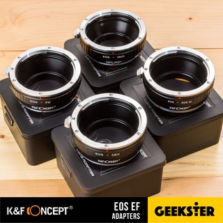 ราคาK&F เมาท์ แปลง EF ( CANON EOS ) Lens Adapter ( EOS-FX / EOS-NEX / EOS-m43 , m4/3 / EOS-EOS M / KF )