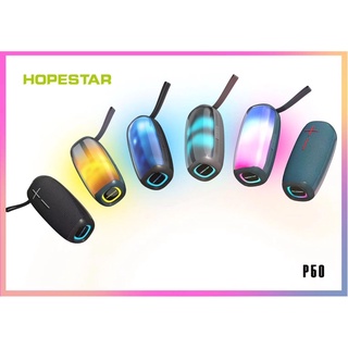 SY New🔥Hopestar P50 ลำโพงบลูทูธ ดีไซส์สวยงาม พร้อมไฟRGB เสียงดี เบสแน่น ของแท้100%