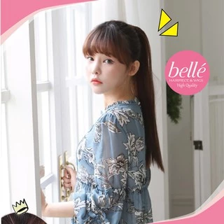พร้อมส่ง 💖 🇹🇭 BELLE แฮร์พีช หางม้า ตรงสวย สไตล์เกาหลี แบบผูก มีครบไซส์ แฮร์พีช ผมปลอม วิกผม
