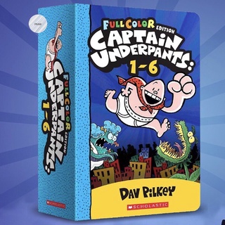 CAPTAIN UNDERPANTS COLOR EDITION BOXED SET ( BOOK 1-6)