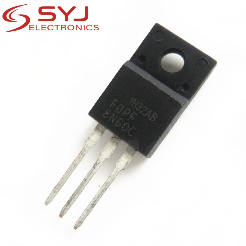 10pcs/lot FQPF8N60C 8N60C 8N60 TO-220 New original In Stock
