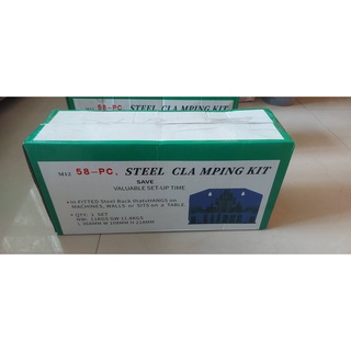 M12 58-PC Steel Clamping Kit