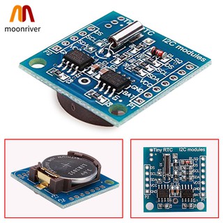 Mr อุปกรณ์เสริมคอมพิวเตอร์ Tiny Rtc I 2 C Ds 1307 At 24 C 32 Real Time Avr Pic 51