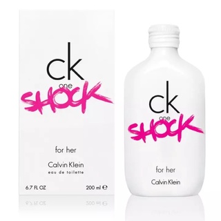น้ำหอมแท้ 100% CK One Shock For Her 200 ml.