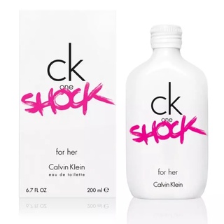 น้ำหอมแท้ 100% CK One Shock For Her 200 ml.