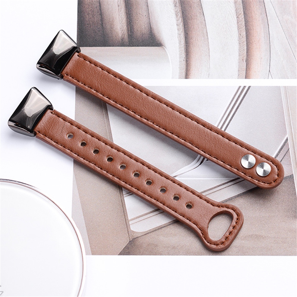 สายหนังสร้อยข้อมือเปลี่ยนสําหรับ Huawei Band 6 7 8 9 10 / Honor Band 10 9 7 6 - รูปที่ 5