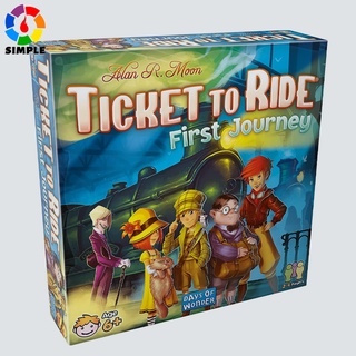 Ticket to Ride First Journey Board Game