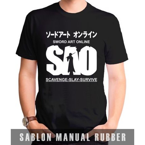 卐§卍เสื้อยืด-- 2020 เสื้อยืดพิมพ์ลาย Sword Art Online 2-SO13 สําหรับผู้ชาย sale
