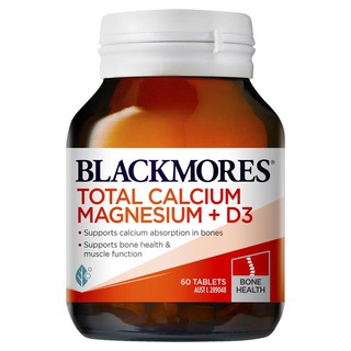 Blackmores Total Calcium + Magnesium 60 Tablets