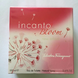 Salvator Ferragamo bloom incanto bloom new edition Salvator Ferragamo bloom incanto bloom new edition   กล่องซีล ส่ง 147