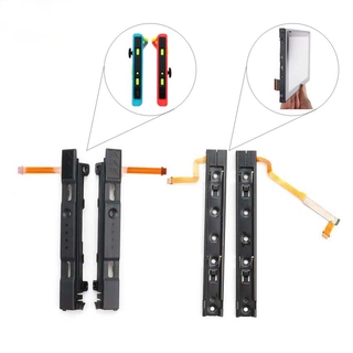 Right Left L R Slider Rail with Flex Cable Fix Part  For Nintendo Switch NS Console Rail   JoyCon Controller