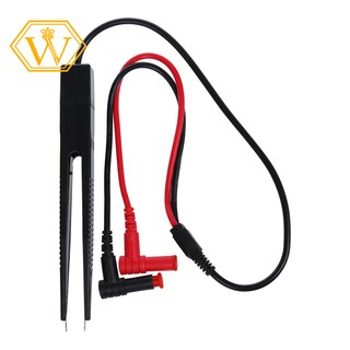 ☀Ready Stock☀SMD Chip Test Clip Meter Lead Probe Multimeter Tweezer Capacitor Resistance