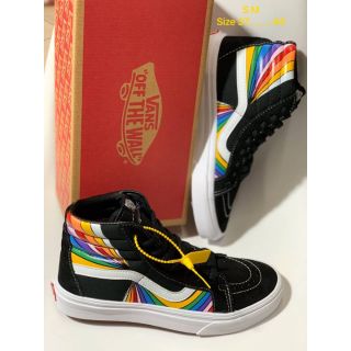 VANS รองเท้าผ้าใบหุ้มข้อ ฟรีกล่อง