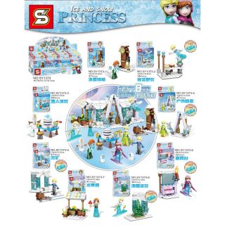 🚚🆓ส่งฟรีEMSไม่ต้องใช้โค้ด SY1371 Frozen: 8 Minifigures for Birthday Party

Ice and Snow Princess (เลโก้จีน เจ้าหญิง)