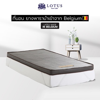 LOTUS ที่นอนยางพารา รุ่น Hospital Series Latex made in Belgium ส่งฟรี