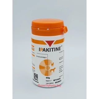 IPAKITINE 60 กรัม หมดอายุ 03/2027 อาหารเสริมช่วยสนับสนุนการทำงานของไต และดักจับฟอสฟอรัส