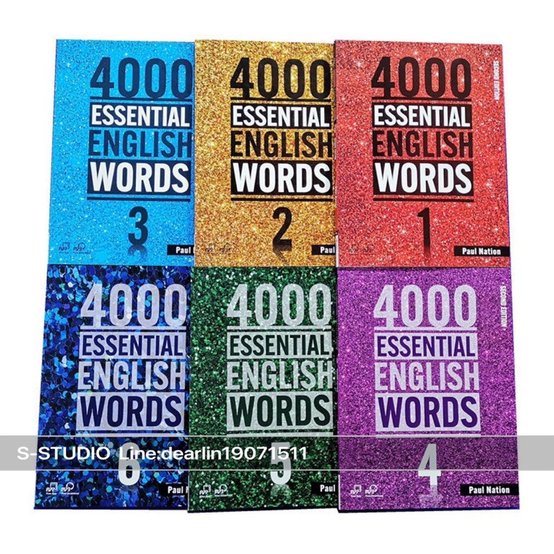 4000 Essential English Words 2nd Edition Qr Code Audiobook Level 1 6 Ielts Sat Ket Pet Fce A Level ราคาท ด ท ส ด