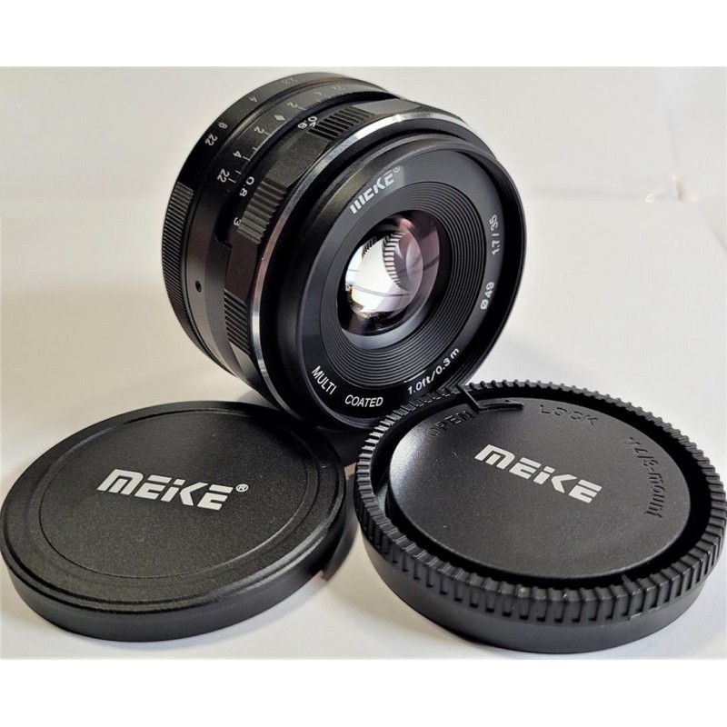 Meike 35 mm F1.7 M4/3 ใส่ Olympus Panasonic tTartisan APSC 7artisans 25 mm F1.4 F1.6 F1.7 F1.8 F2 7a