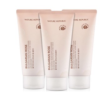 โฟมล้างหน้า [Nature Republic] Bulgarian Rose Moisture Foam Cleanser 120 mL