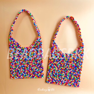 กระเป๋าลูกปัด Mini candy beadbag #020001