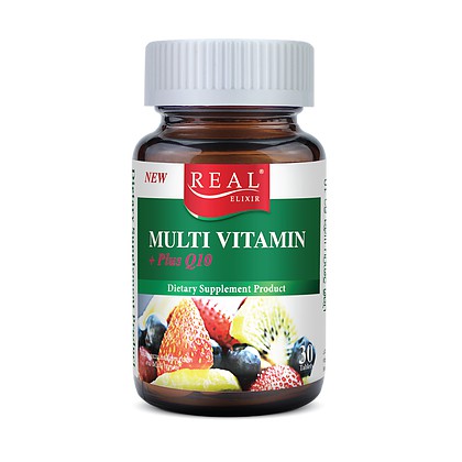 REAL MULTI VITAMIN PLUS Q10 30เม็ด