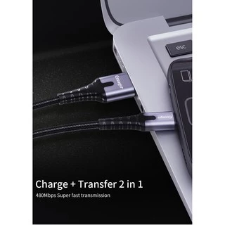 Essager สายชาร์จเร็ว LED Micro USB 3A สายชาร์จโทรศัพท์มือถือ Microusb