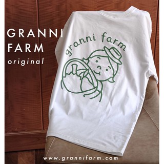 Granni Farm Original (แกรนนี่ฟาร์ม ออริจินอล) เสื้อยืด Cotton 100% No.32 Comb