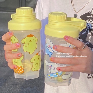แก้วน้ำ แก้วเกาหลี 500-700ml ถือได้  พร้อมส่งจากไทย