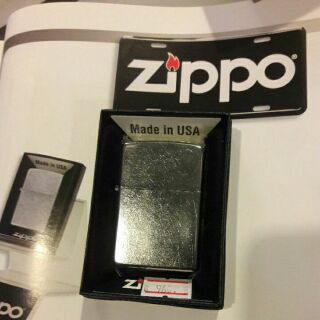 Zippo 207 REG STREET CHROME Made in USA. ไฟแช๊ค ซิปโป้ ของแท้ by ครูแว่น frogmangear