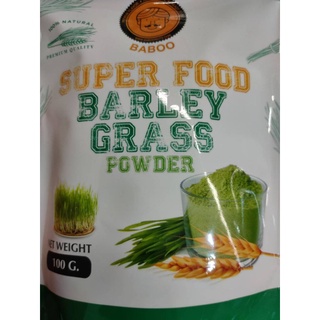 Barley Grass Powder​ ผงต้นข้าวบาร์เลย์อ่อน​100%  100กรัม