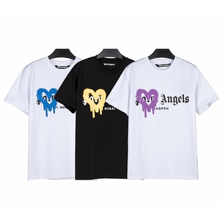 palm angelsunisexแฟชั่นเสื้อยืดแขนสั้นลำลองสำหรับบุรุษและสตรีใหม่