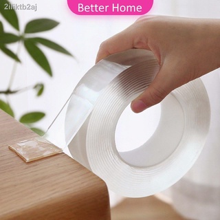 กาวสองหน้า เทปกาว ทำความสะอาดและนำมาใช้ใหม่ได้สู กาวสองหน้า ติดกันน้ำ Double Side Adhesive Tape