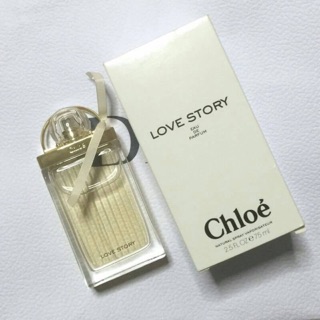 CHLOE LOVE STORY EAU DE PARFUM 75ML ของแท้กล่องเทสเตอร์