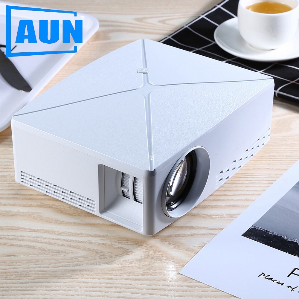 AUN C80 โปรเจคเตอร์ mini โฮมโปรเจคเตอร์ โปรแจ็คเตอร์ เครื่องฉาย projector 4k wifi android เครื่องฉายหนัง โปรเจคเตอร์