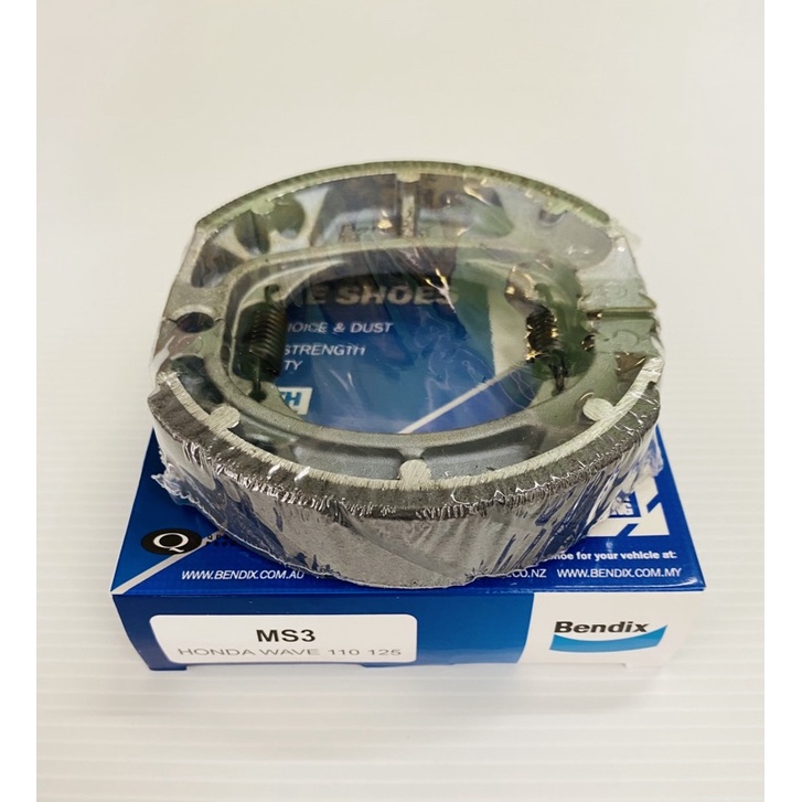 ผ้าเบรกหลังBENDIX  แท้100% Waveทุกรุ่น  ตะกูลเวฟดรีมได้หมด MS3 - รูปที่ 2