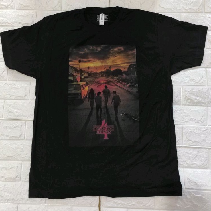 เสื้อยืด stranger things season 4ลิขสิทธิ์แท้ปี 2022